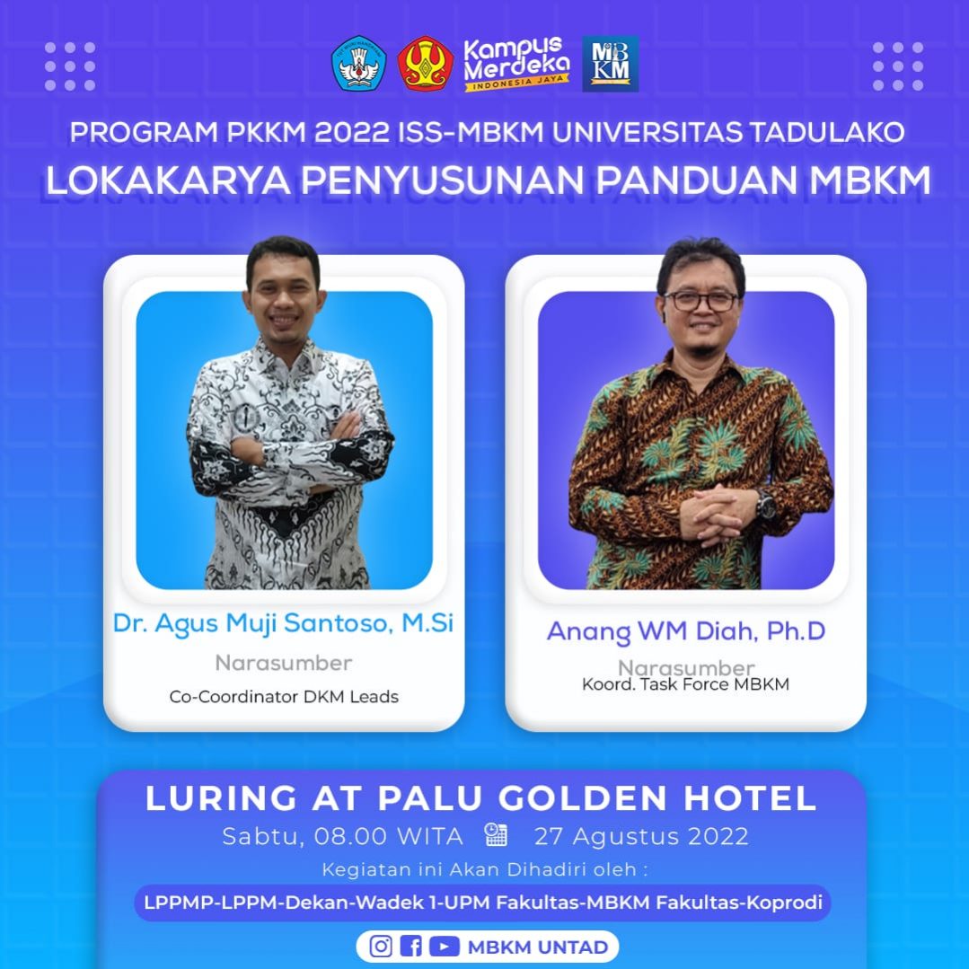 ISS-MBKM Dalam Program PKKM 2022 Menyelenggarakan Lokakarya Penyusunan ...